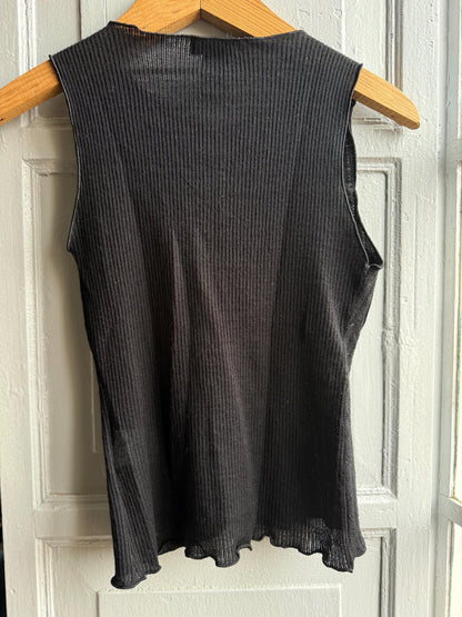 Custo Barcelona Black Abstract Patchwork Camisole — additional view 13