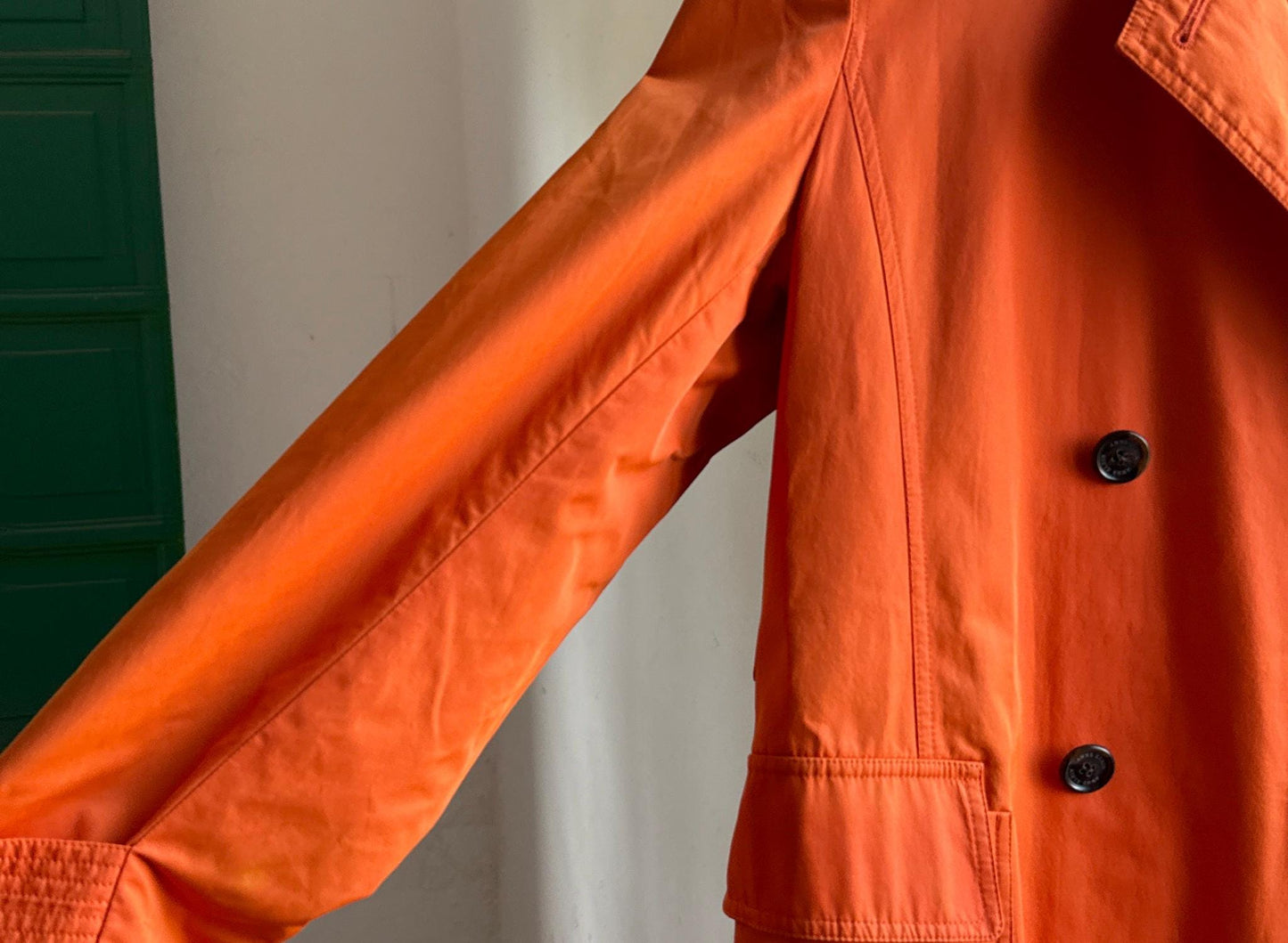Orange Anne Klein Trench Coat — additional view 11