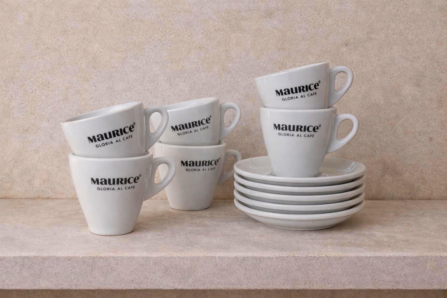Vintage Maurice Gloria Espresso Cups Set