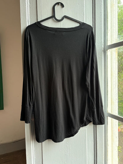 Liebeskind Black Micromodal Cashmere Top — additional view 7