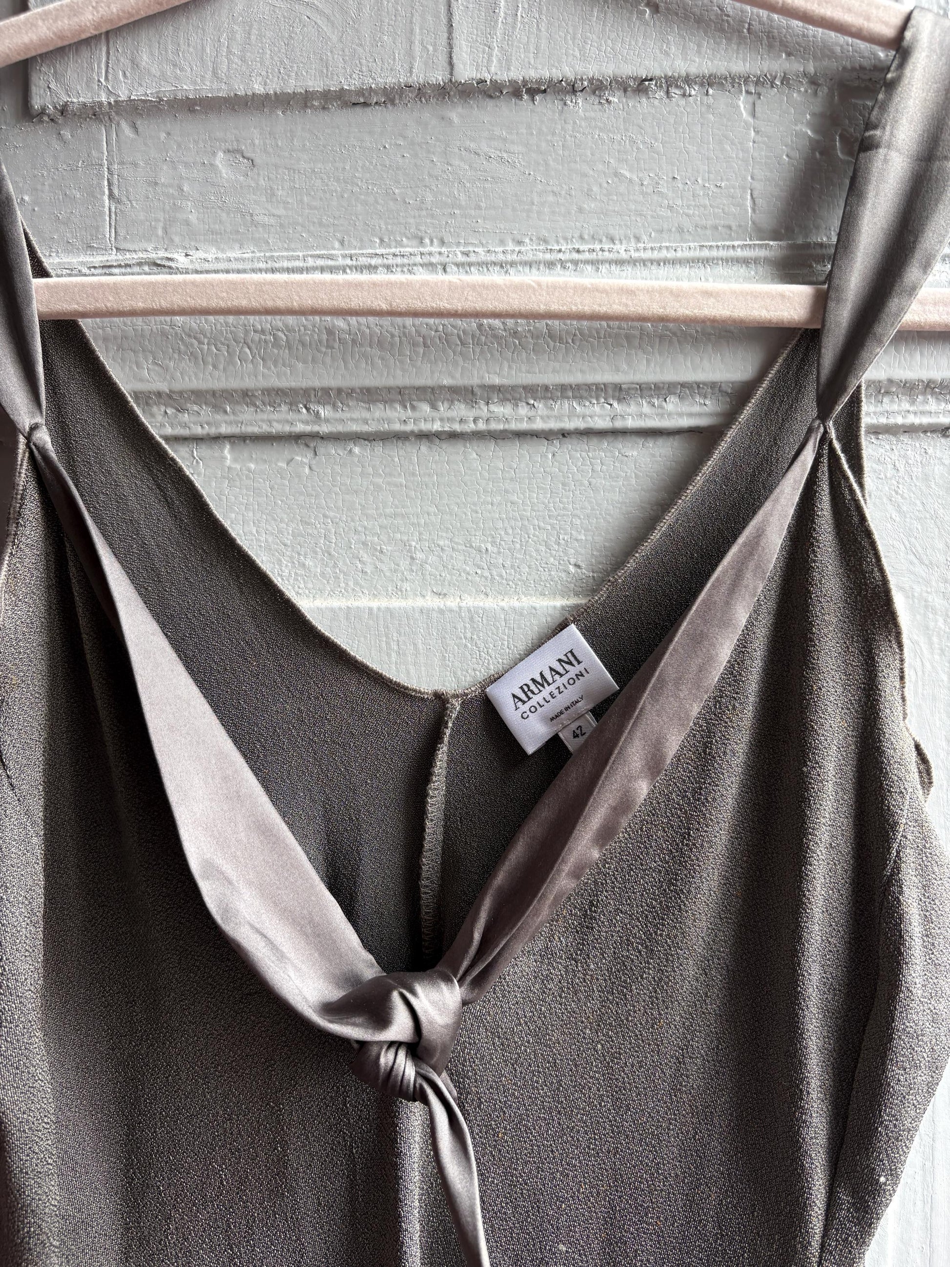 Charcoal Camisole With Tie Front — additional view 6