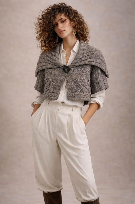 Marella Sport Grey Knit Vest