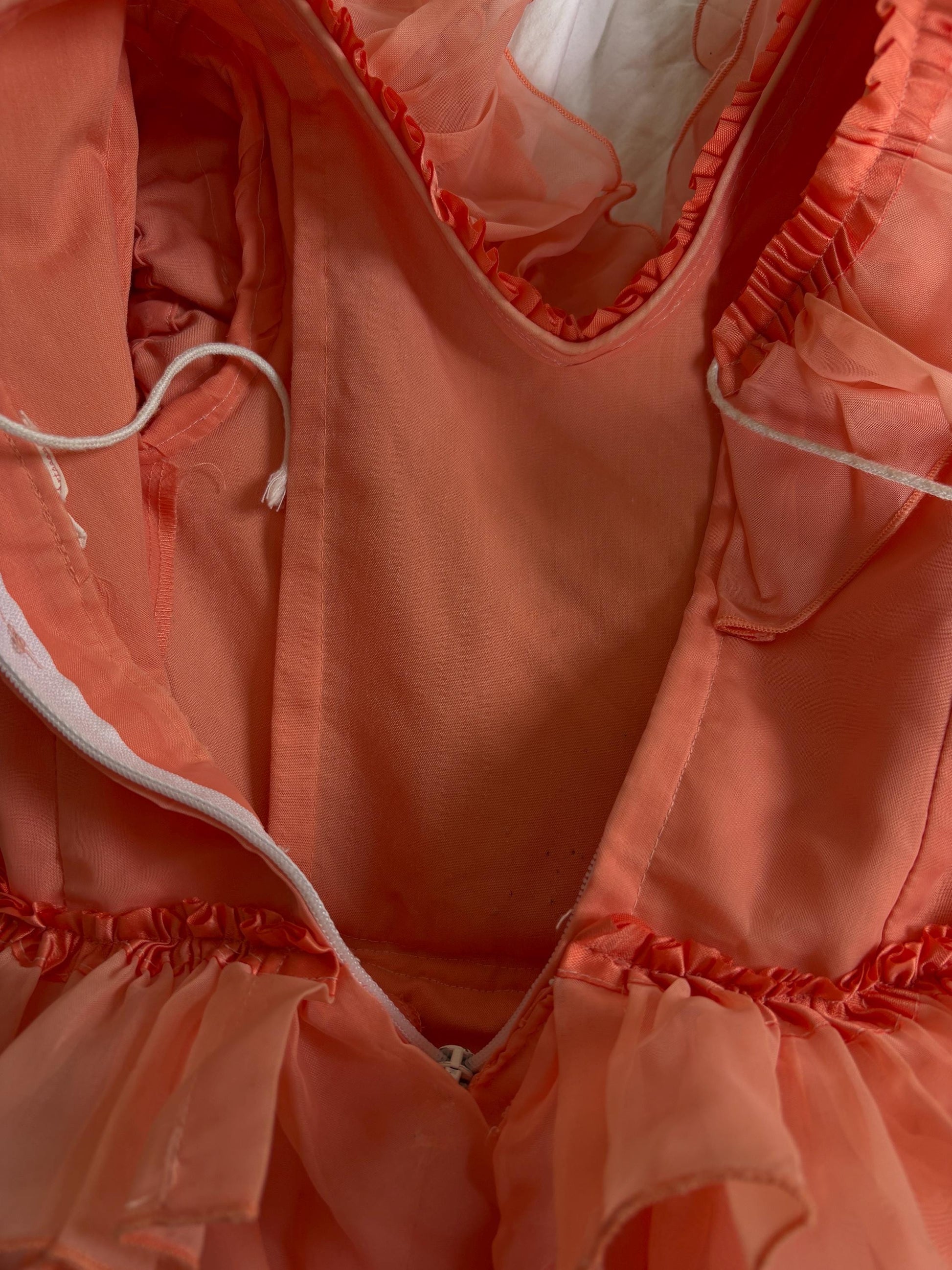 Salmon Pink Flamenco Dress for Kids — additional view 13