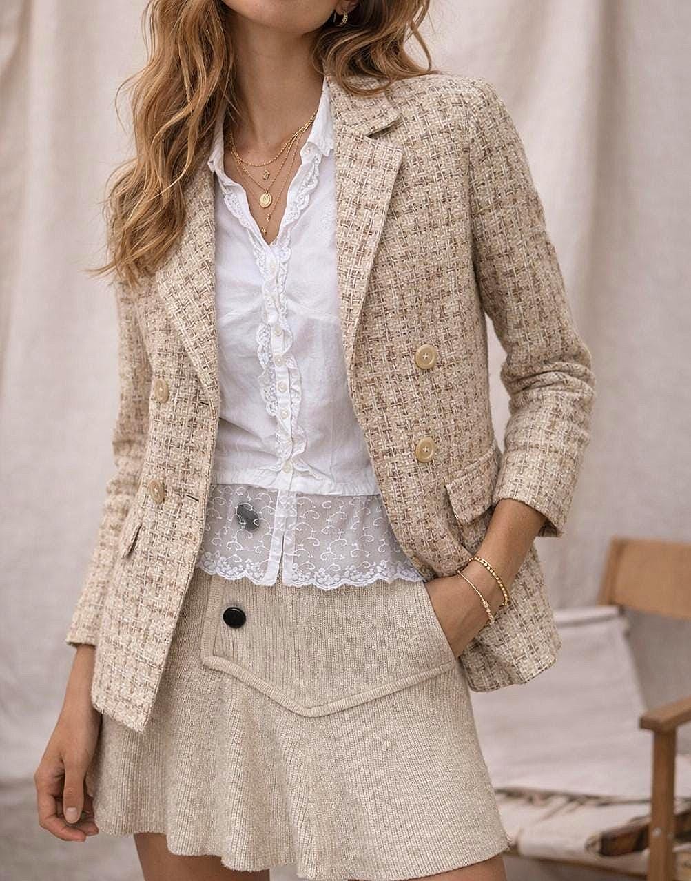 Purificación García Silk Vintage Blazer