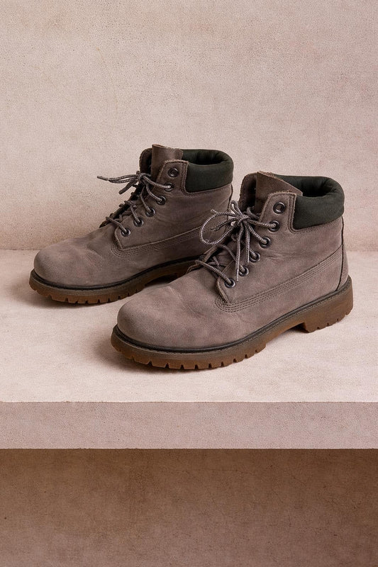 Timberland Kids Light Grey Waterproof Boots
