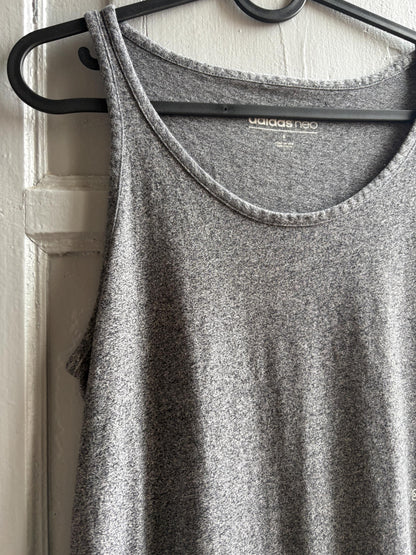 Adidas Neo Grey Cotton Tank Top — additional view 11