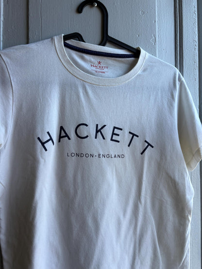 Hackett White Cotton T-Shirt For Boys — additional view 13