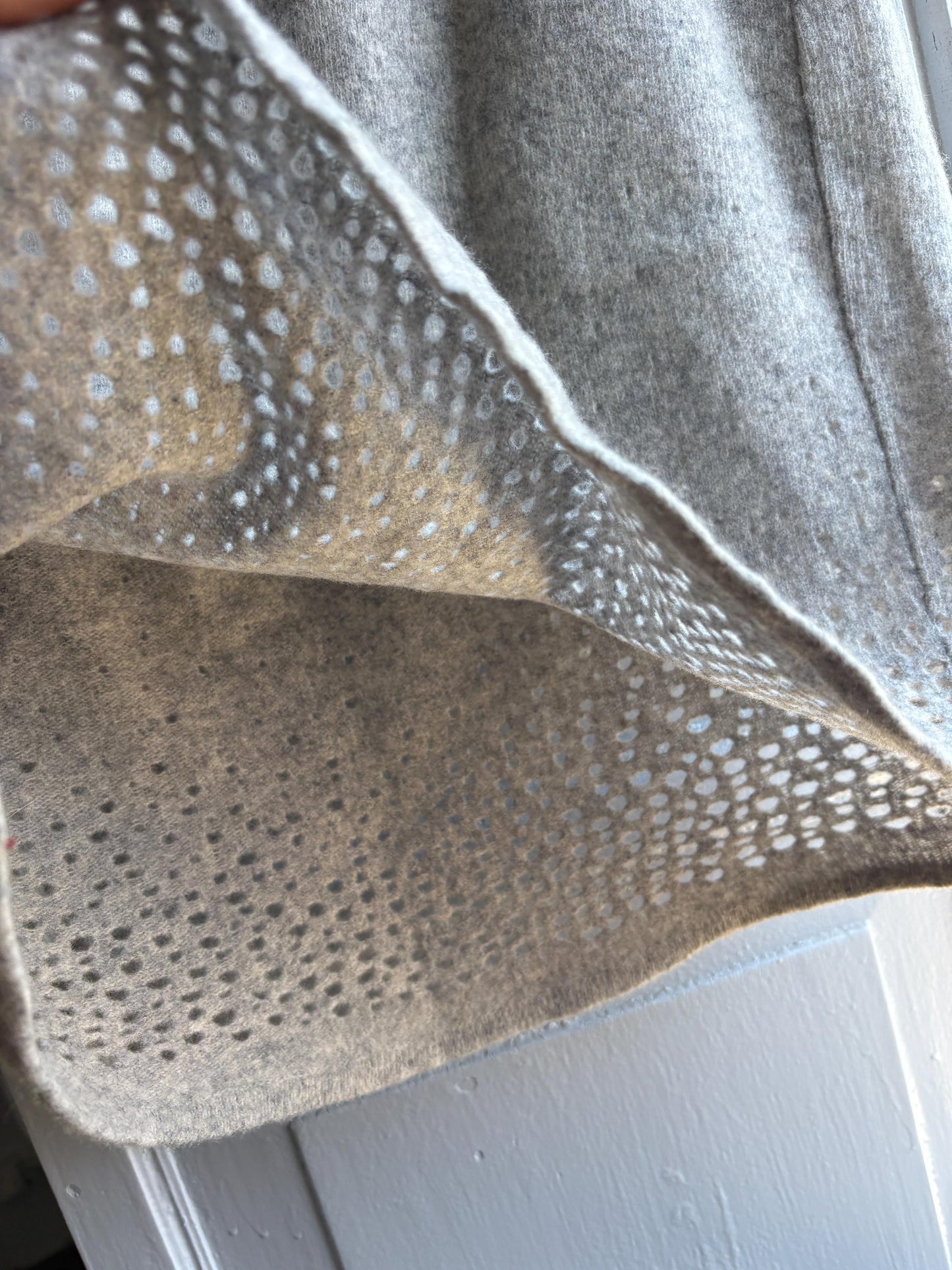 Grey Pure Wool Women's Skirt — additional view 13