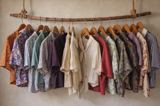 Vintage Y2K Cropped Button-Up Blouse
