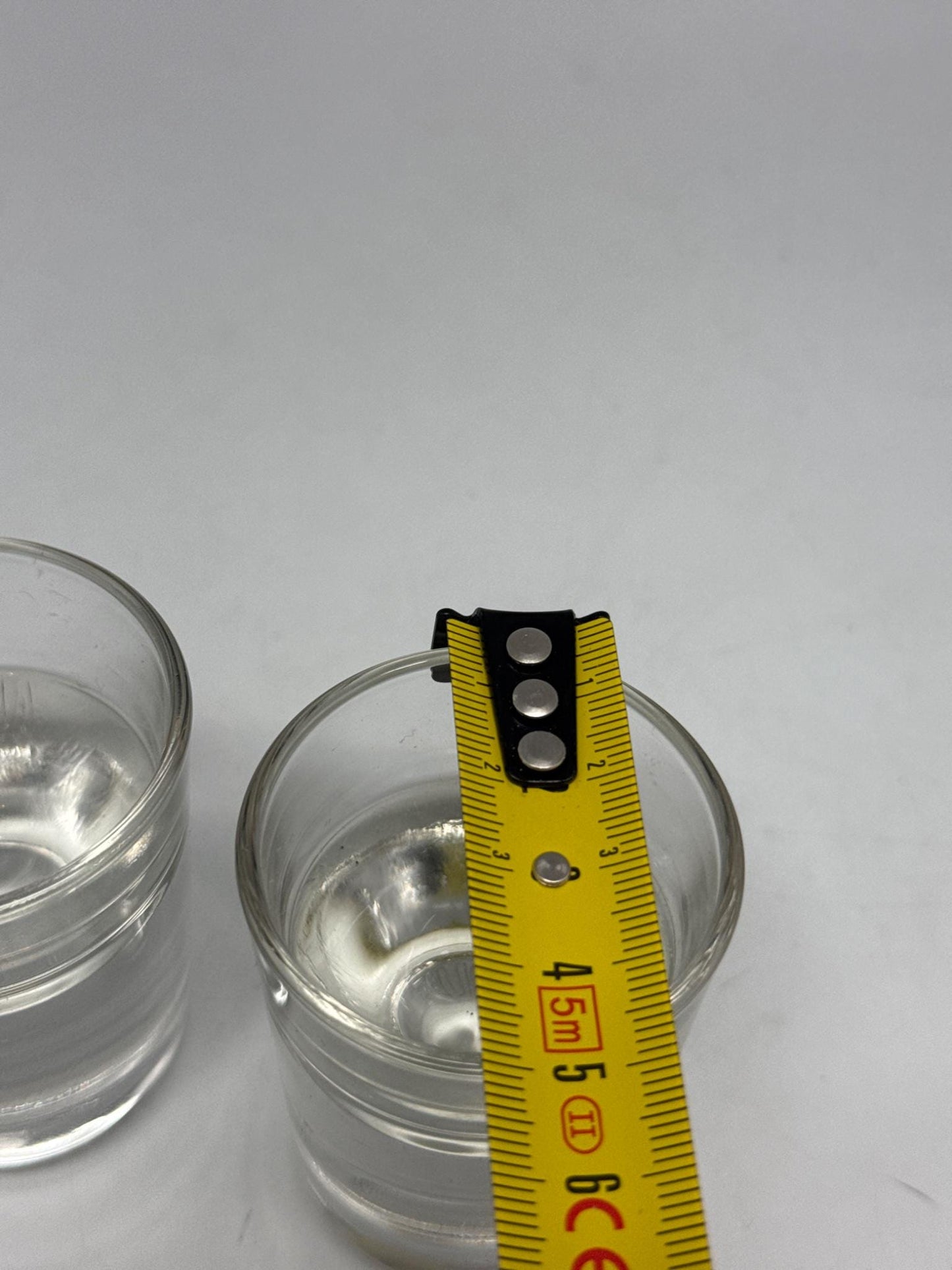 Thick Clear Glass Shot Glasses, Set of 2 — additional view 10