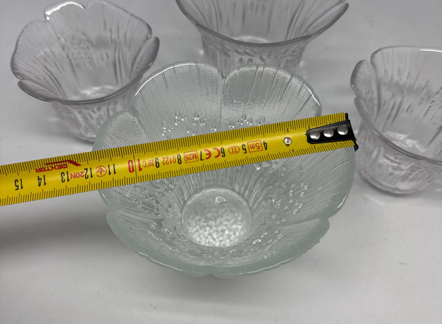 Vintage Floral Glass Candle Holder Set — additional view 7