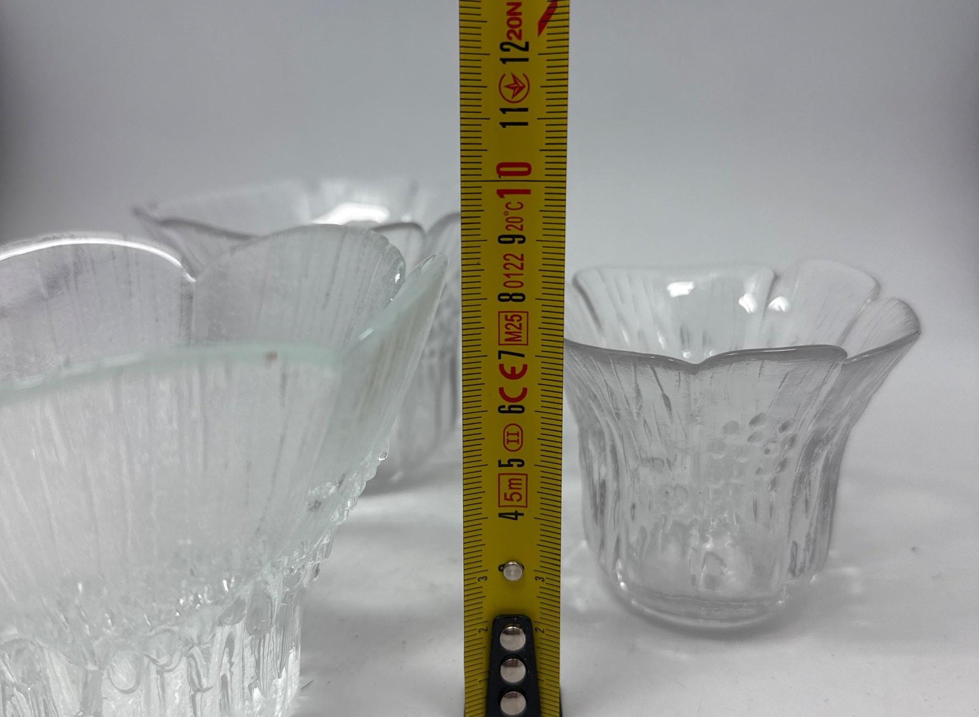 Vintage Floral Glass Candle Holder Set — additional view 10
