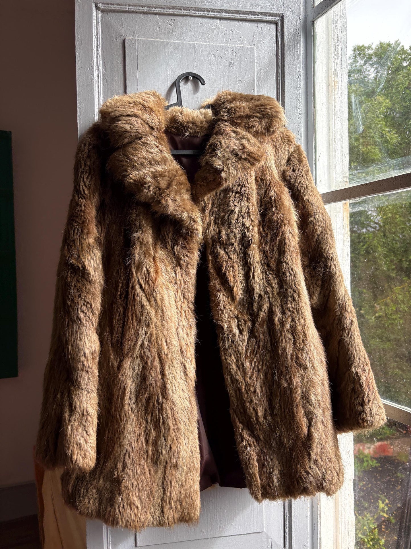 Chic 60s Vintage Genuine Fur Coat — additional view 6