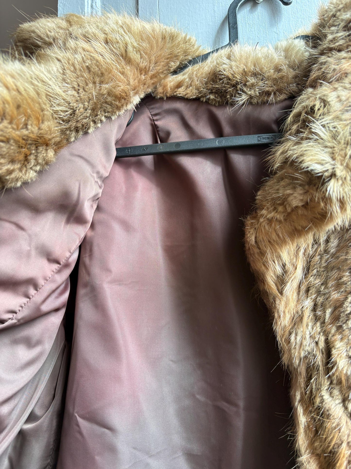 Chic 60s Vintage Genuine Fur Coat — additional view 10