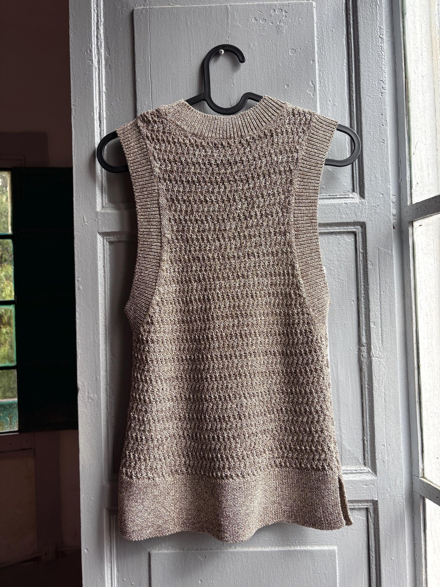 Light Grey Glitter Knit Camisole — additional view 7