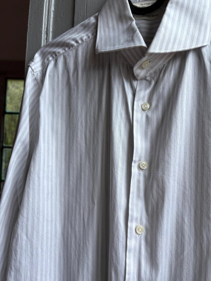 Striped Cotton Tencel Blend Shirt — additional view 6