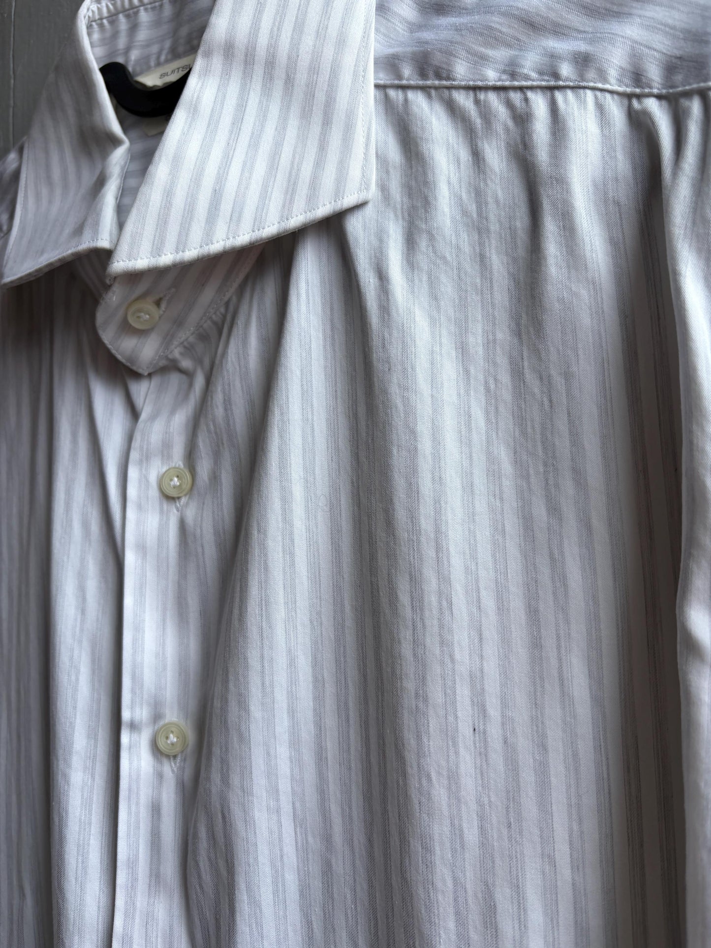 Striped Cotton Tencel Blend Shirt — additional view 12