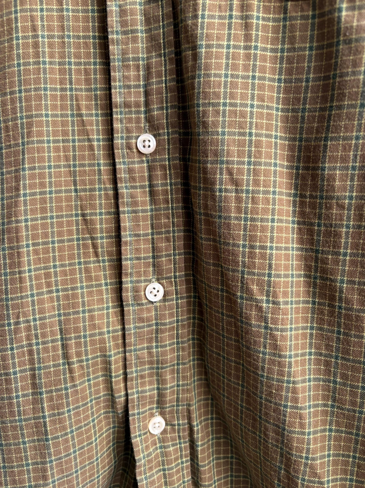 Yves Saint Laurent Vintage Plaid Shirt — additional view 5