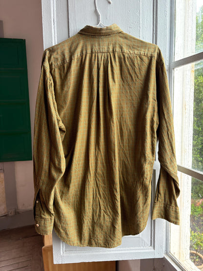 Yves Saint Laurent Vintage Plaid Shirt — additional view 12