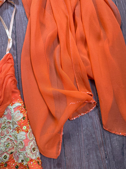 Italian Silk Vintage Evening Wear Set — additional view 5