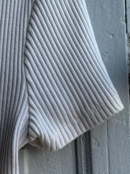 Levi's White Cotton Crop Top — additional view 7