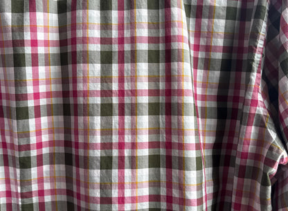 Hugo Boss Plaid Cotton Button-Up Shirt — additional view 13