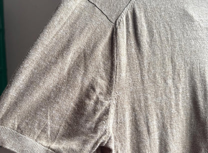 Extra Fine Cotton Tan Polo Shirt — additional view 7
