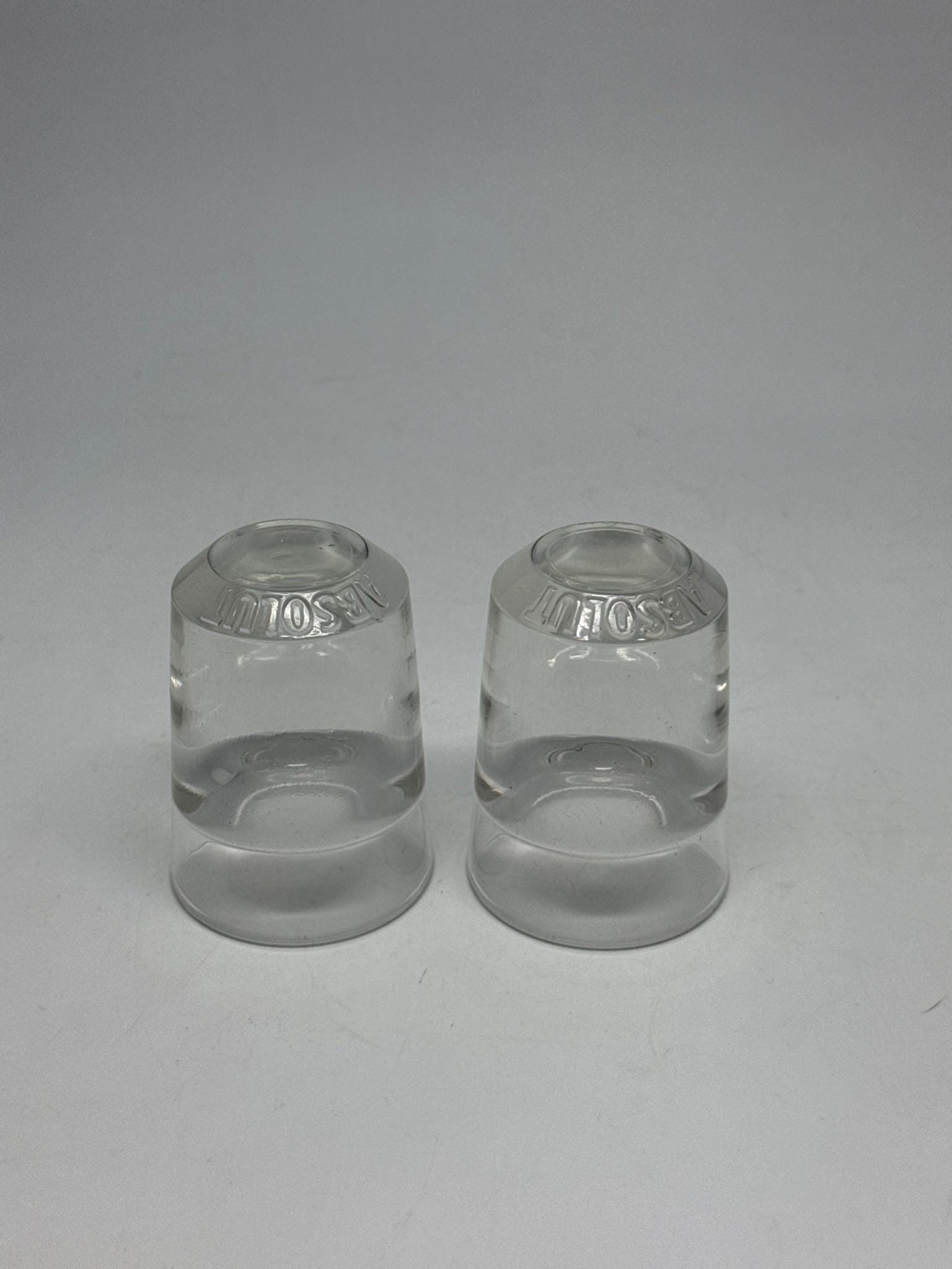 Thick Clear Glass Shot Glasses, Set of 2 — additional view 5
