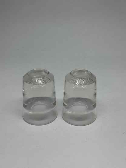 Thick Clear Glass Shot Glasses, Set of 2 — additional view 5