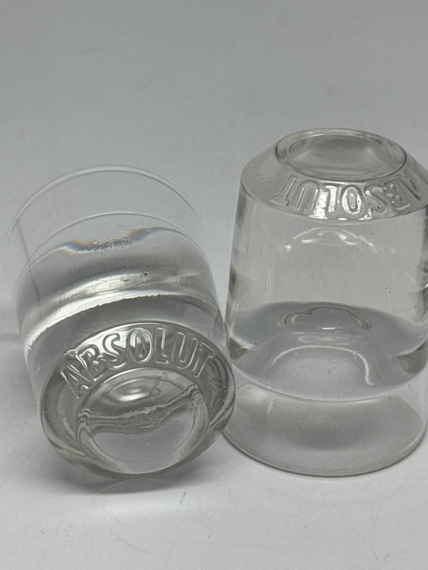 Thick Clear Glass Shot Glasses, Set of 2 — additional view 6