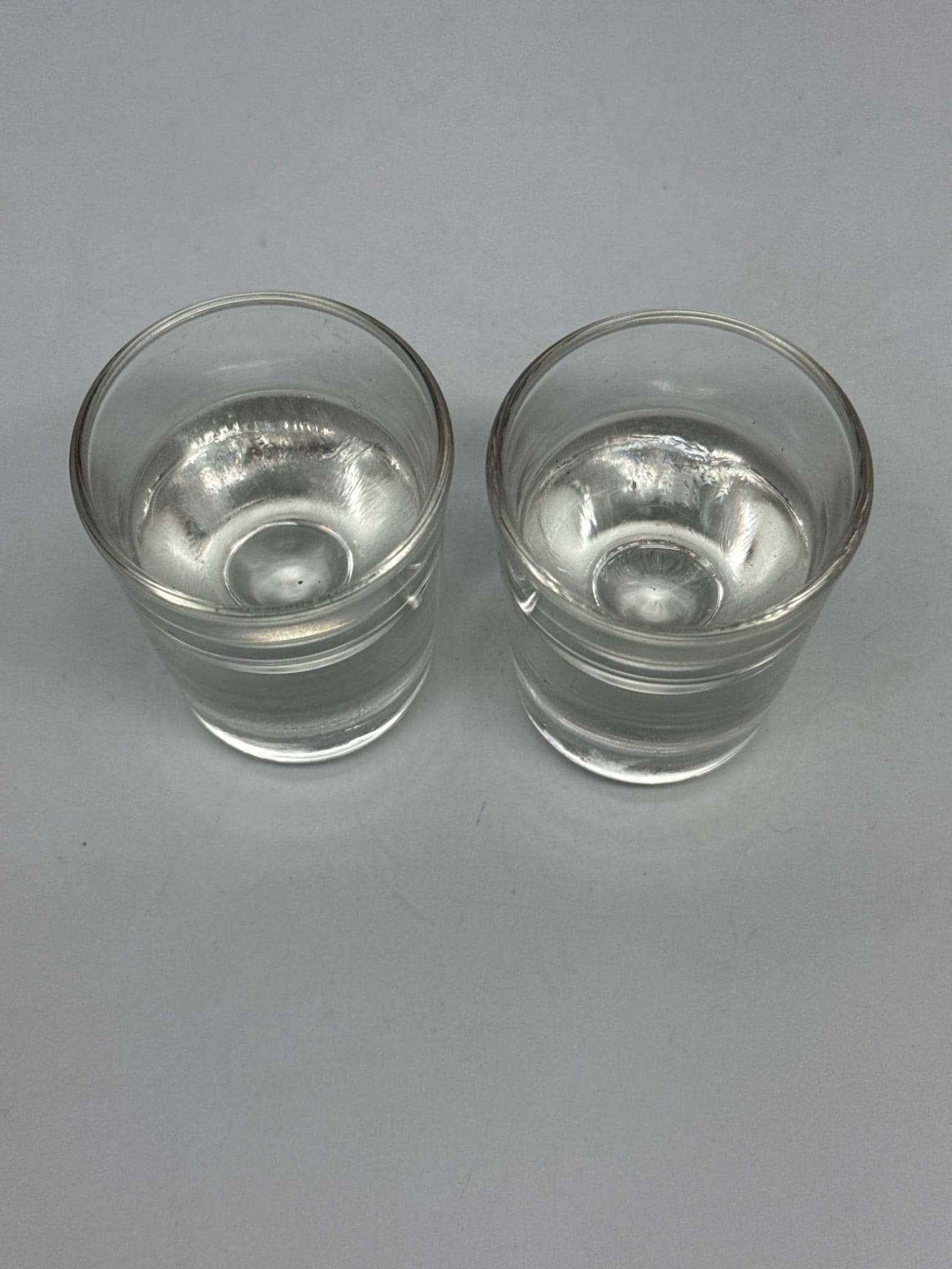 Thick Clear Glass Shot Glasses, Set of 2 — additional view 8