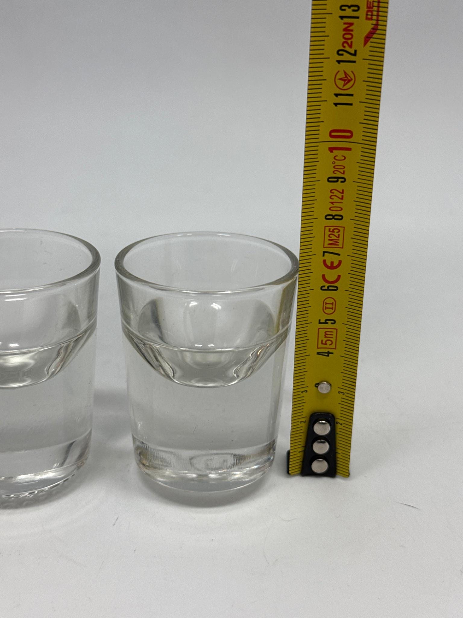 Thick Clear Glass Shot Glasses, Set of 2 — additional view 9