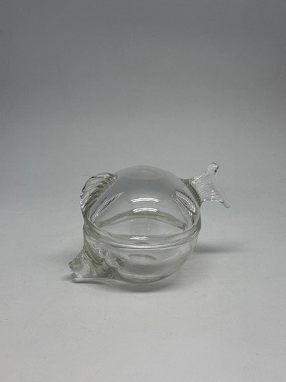 Clear 8cm Glass Fish Bowl — detail