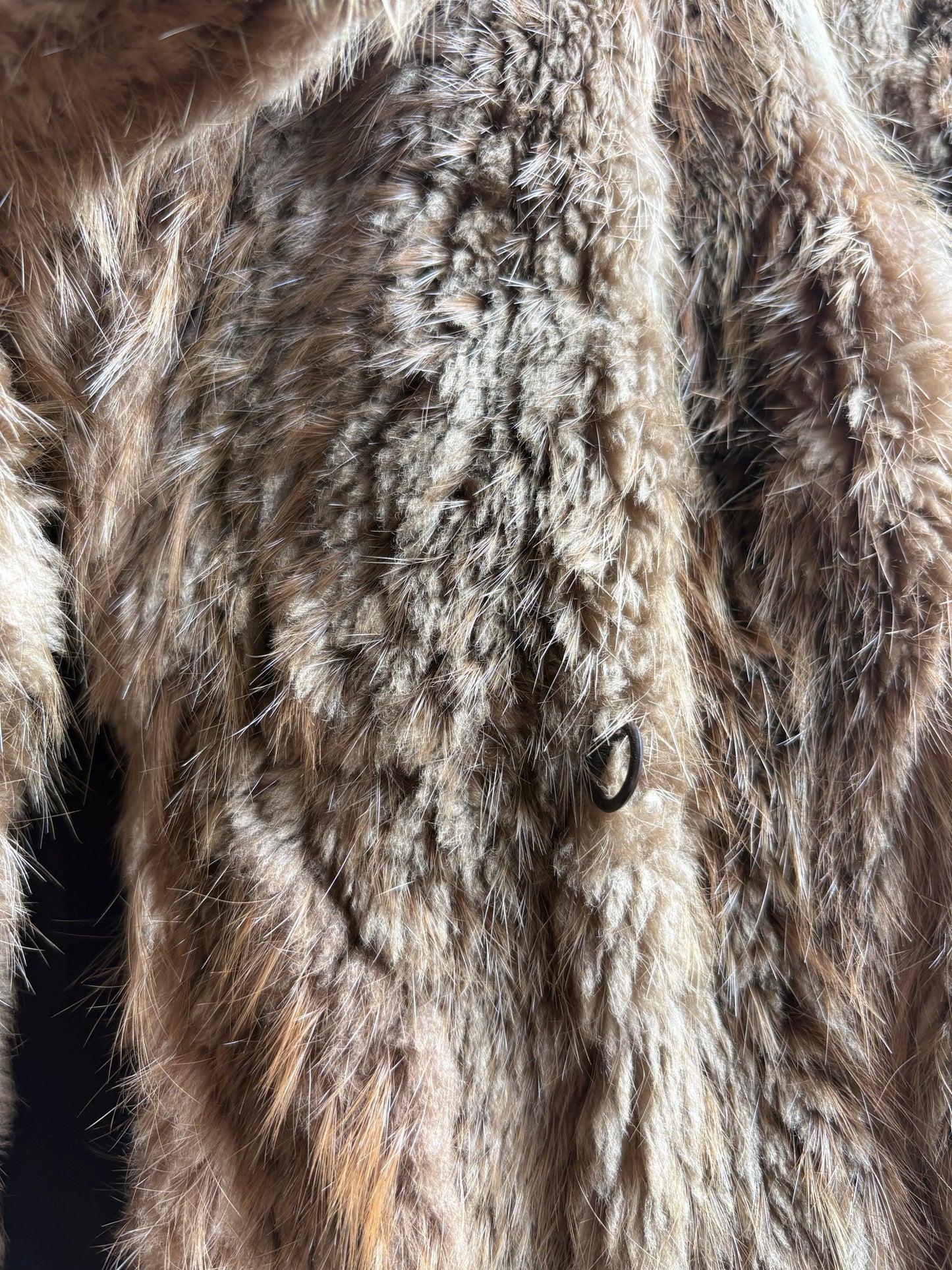 Chic 60s Vintage Genuine Fur Coat — additional view 7