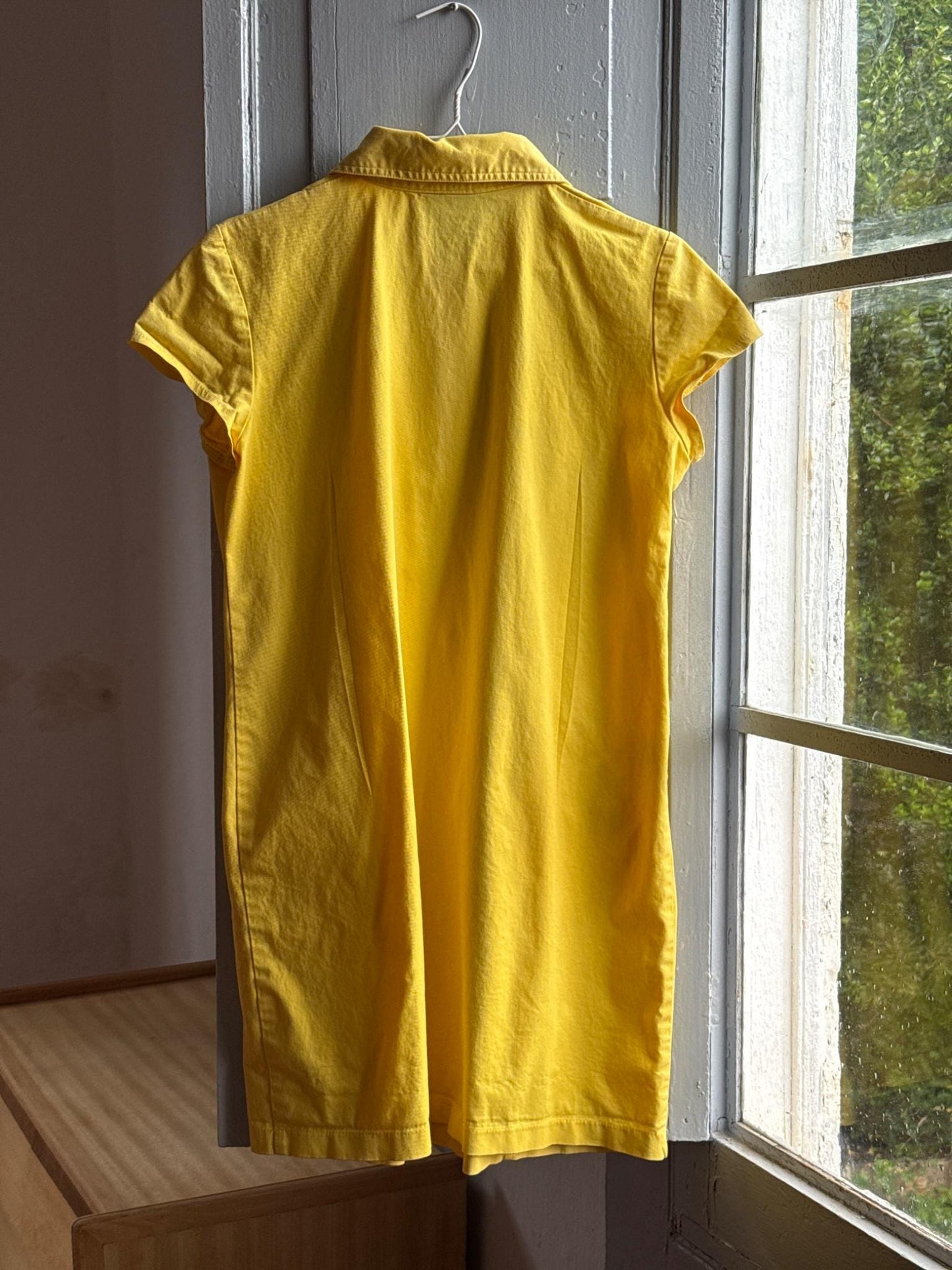 Vintage 70s Yellow A-Line Dress — additional view 10