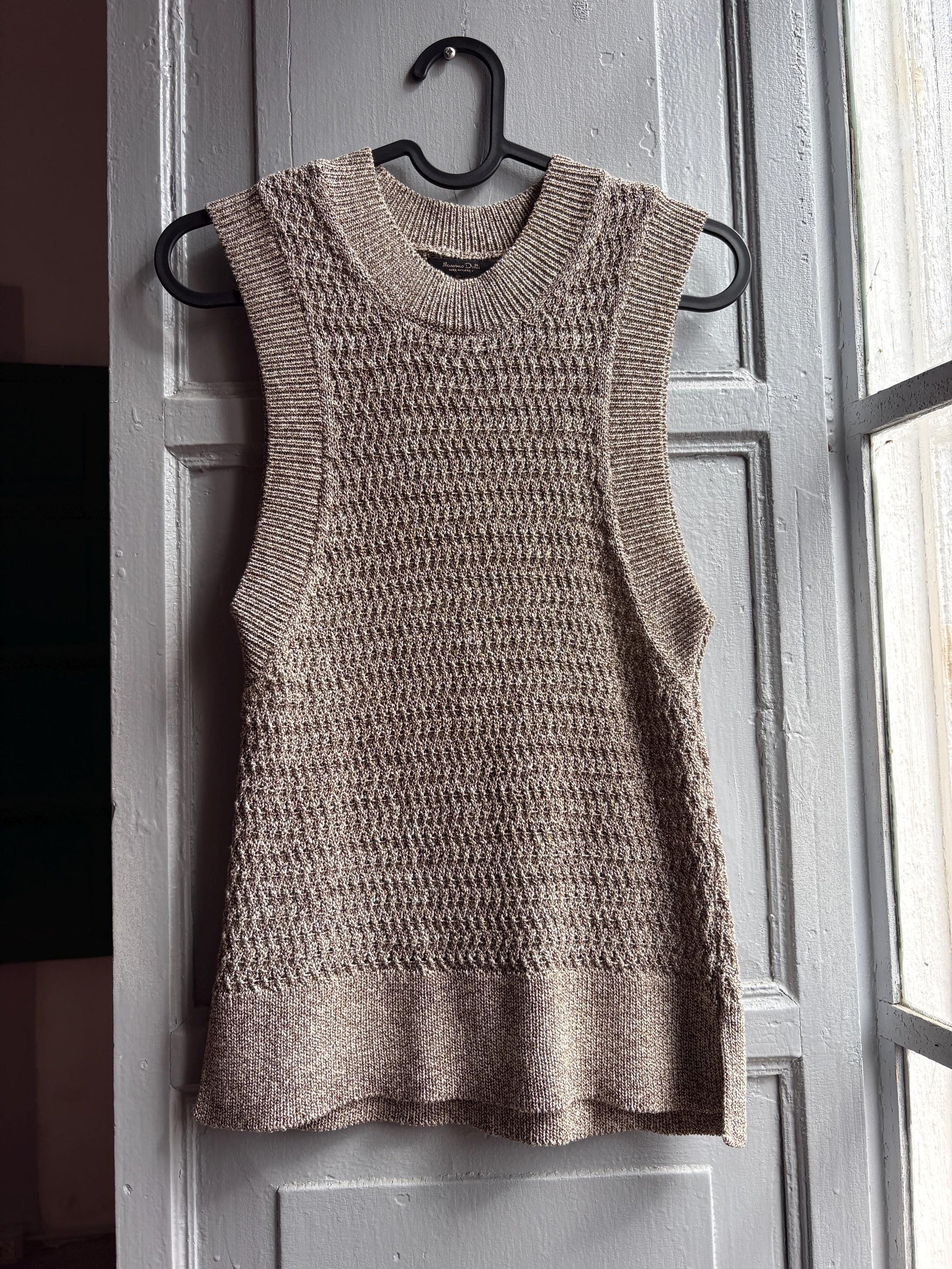 Light Grey Glitter Knit Camisole — additional view 6
