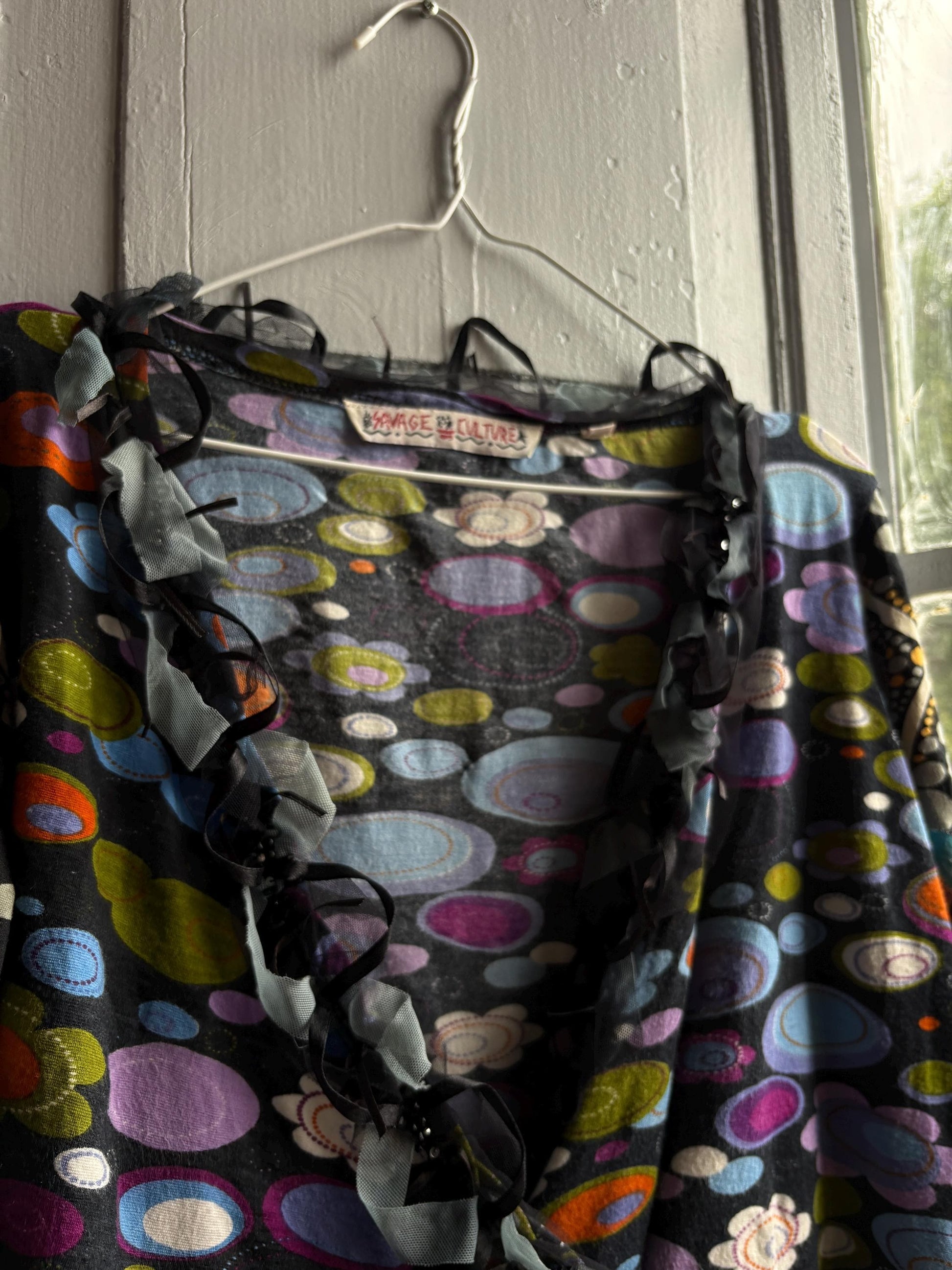 Retro 70s Multicolor Vest by Savage Culture — additional view 14