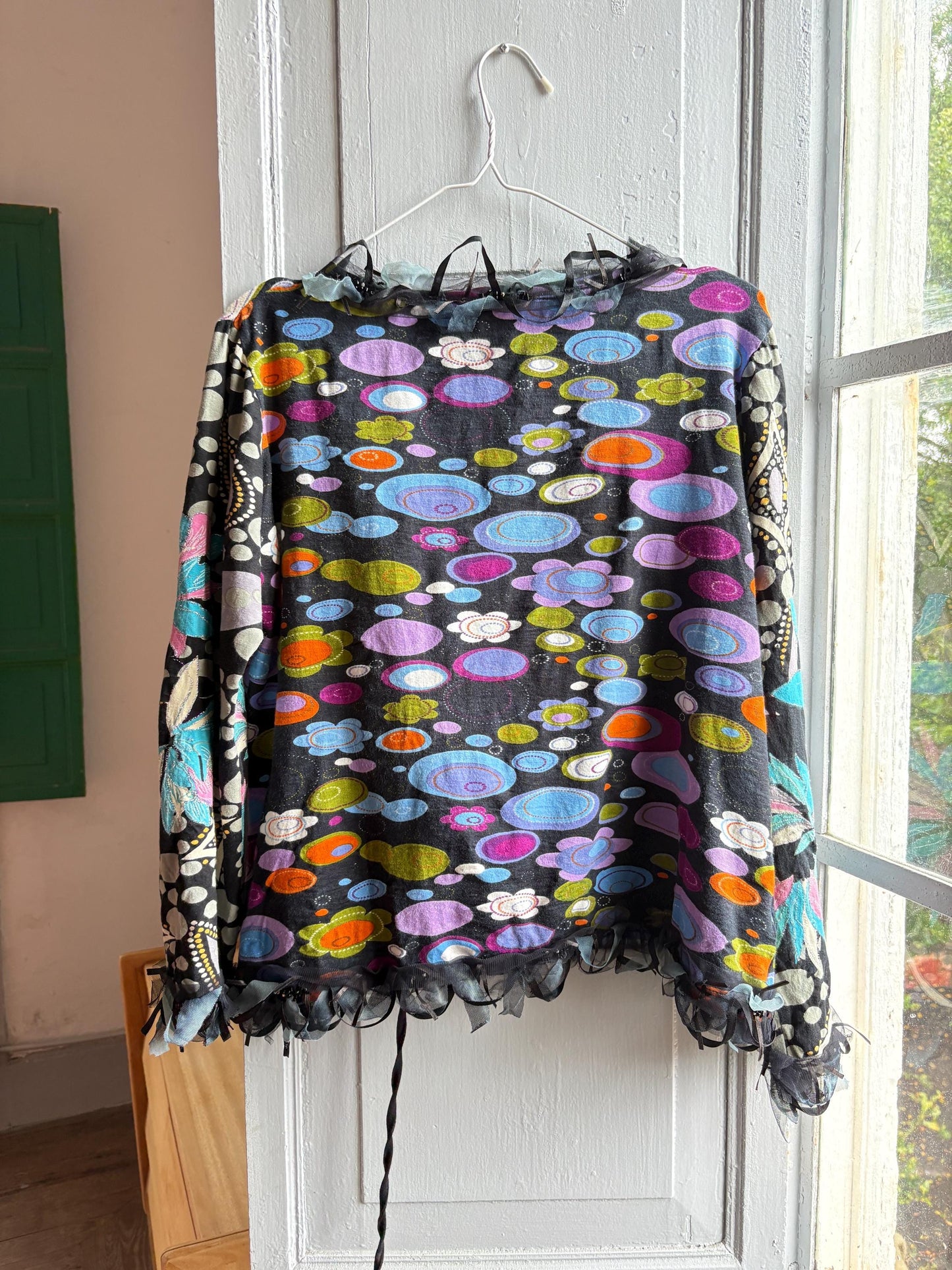 Retro 70s Multicolor Vest by Savage Culture — additional view 13