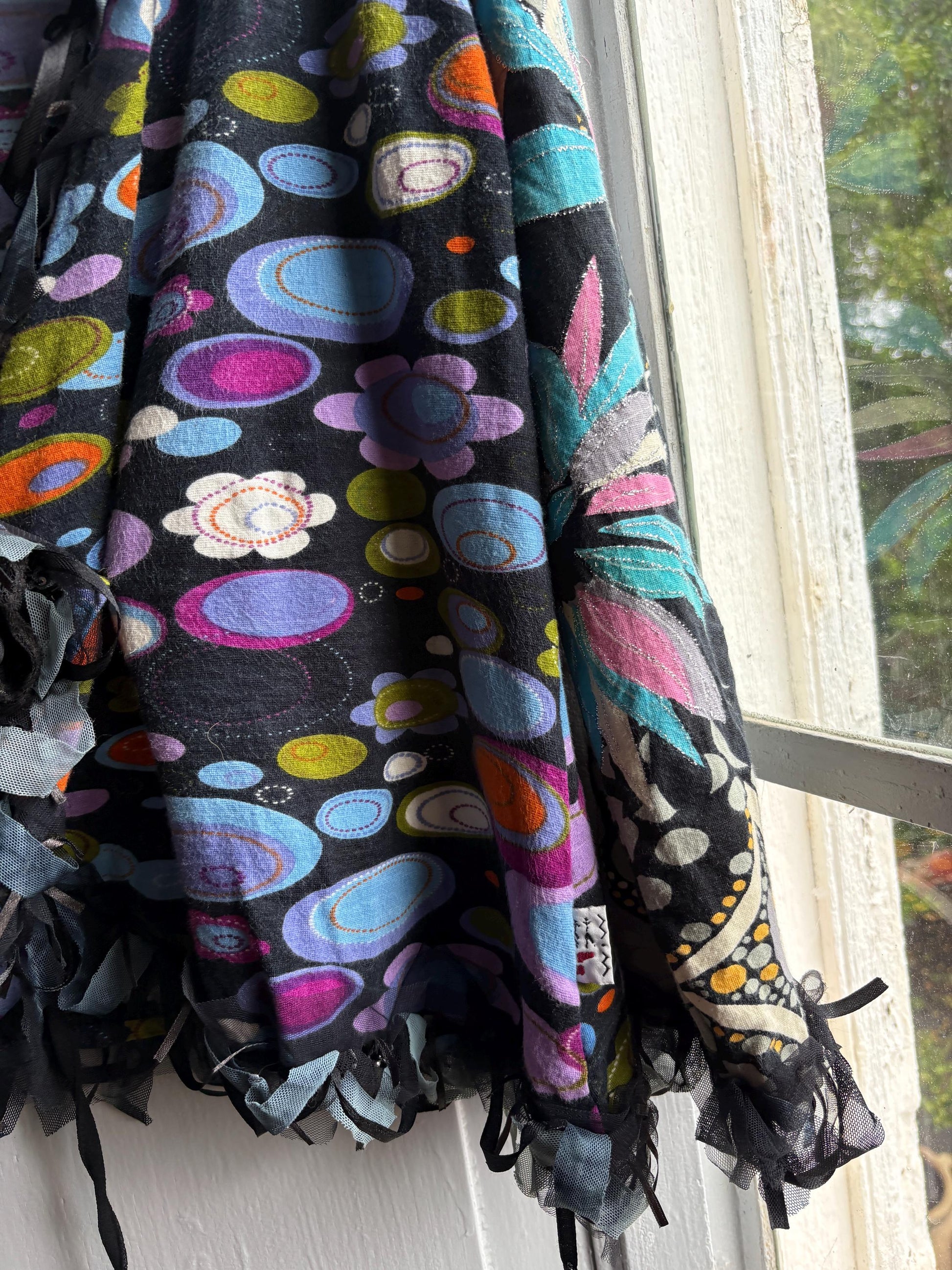 Retro 70s Multicolor Vest by Savage Culture — additional view 12