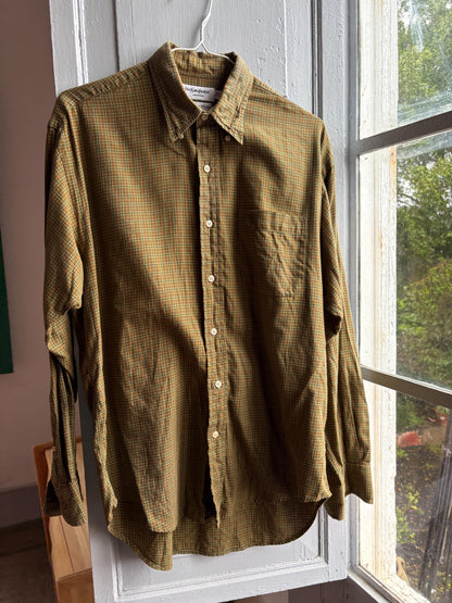 Yves Saint Laurent Vintage Plaid Shirt — additional view 9
