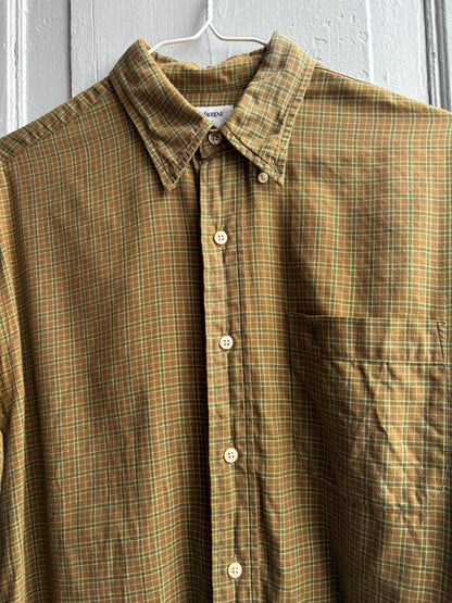 Yves Saint Laurent Vintage Plaid Shirt — additional view 11