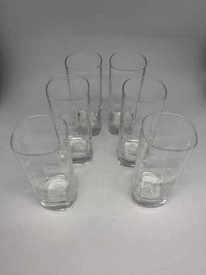 Italian Design Clear Glass Highball Tumblers Set — additional view 10