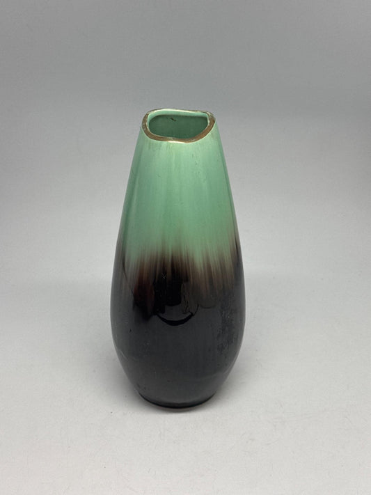 Mid-Century Modern Ombré Ceramic Vase