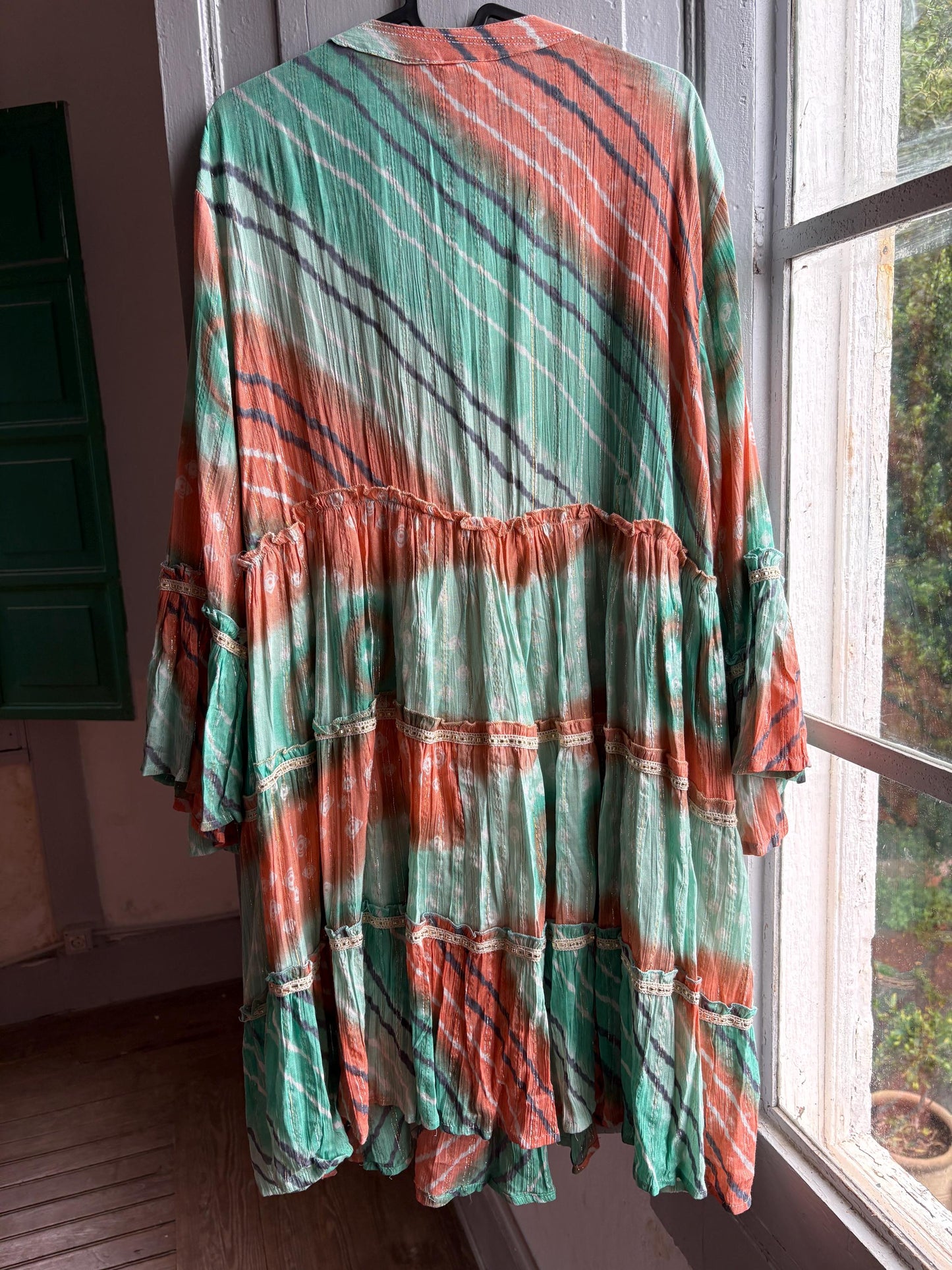 Bohemian Mallorca Summer Dress With Beaded Detail — additional view 11