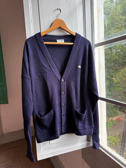 Navy Blue Vintage Lacoste Cardigan — additional view 11