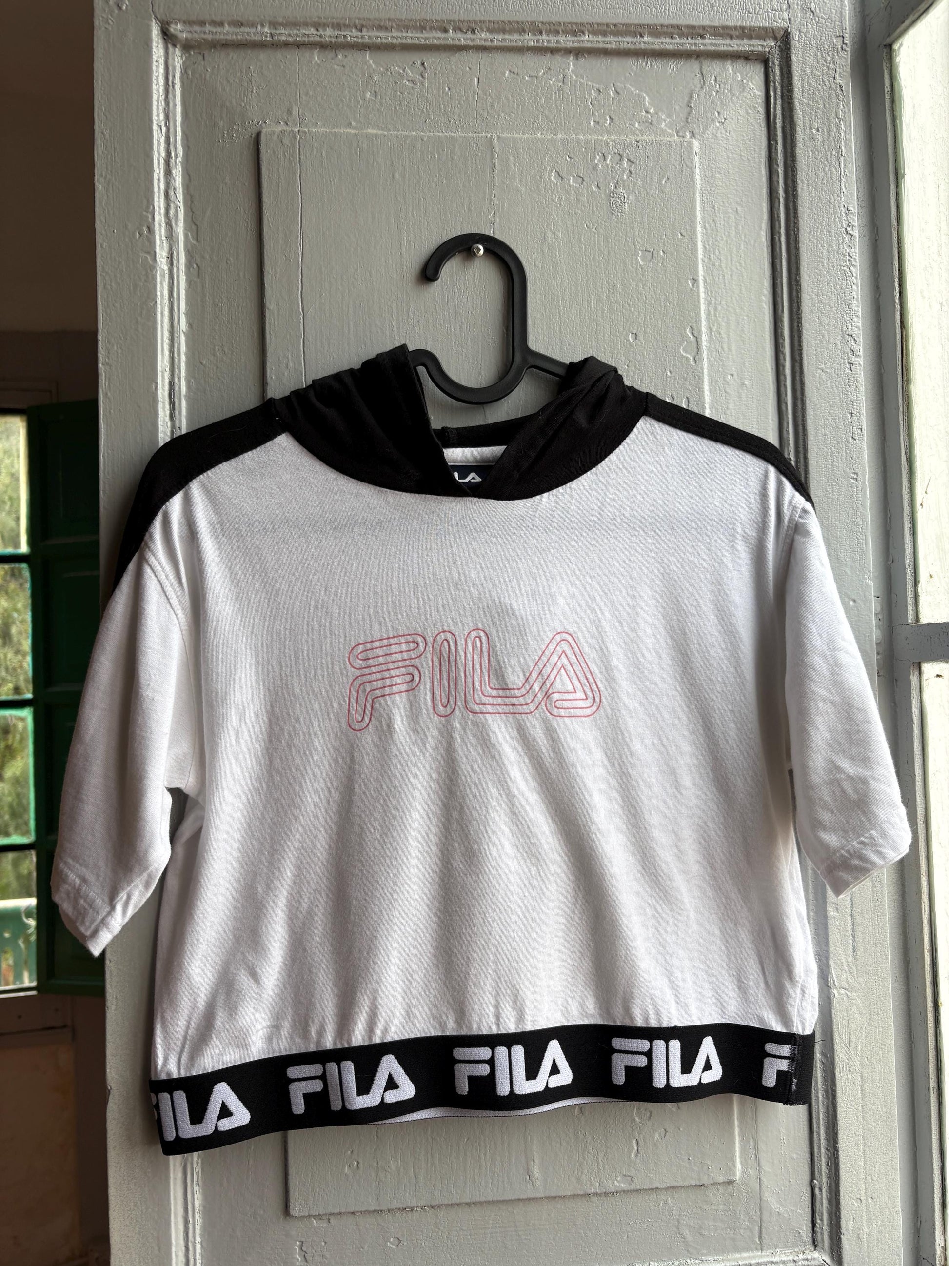 Fila Y2K Cropped Hoodie T-Shirt — additional view 10