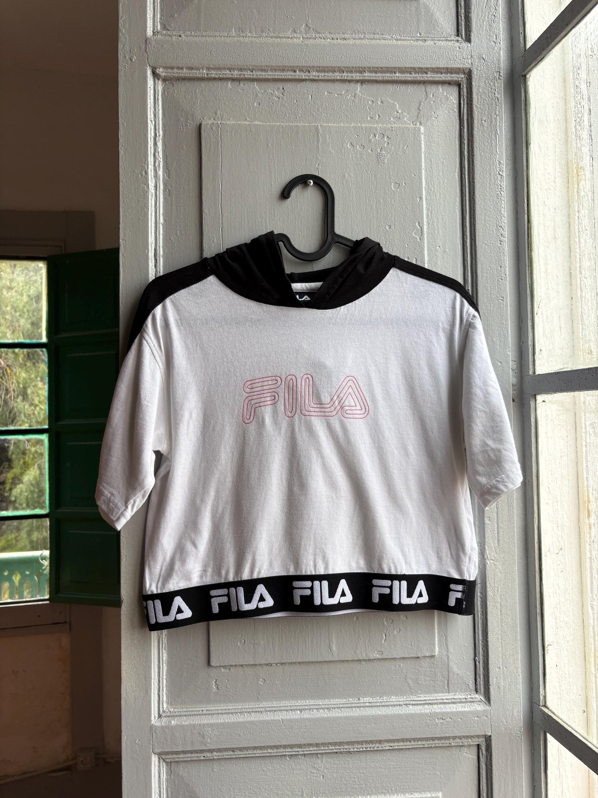 Fila Y2K Cropped Hoodie T-Shirt — additional view 9