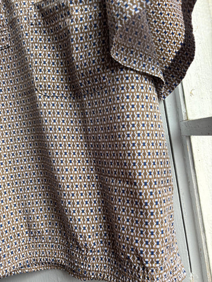 Vintage Emidio Tucci Patterned Polo Shirt — additional view 15