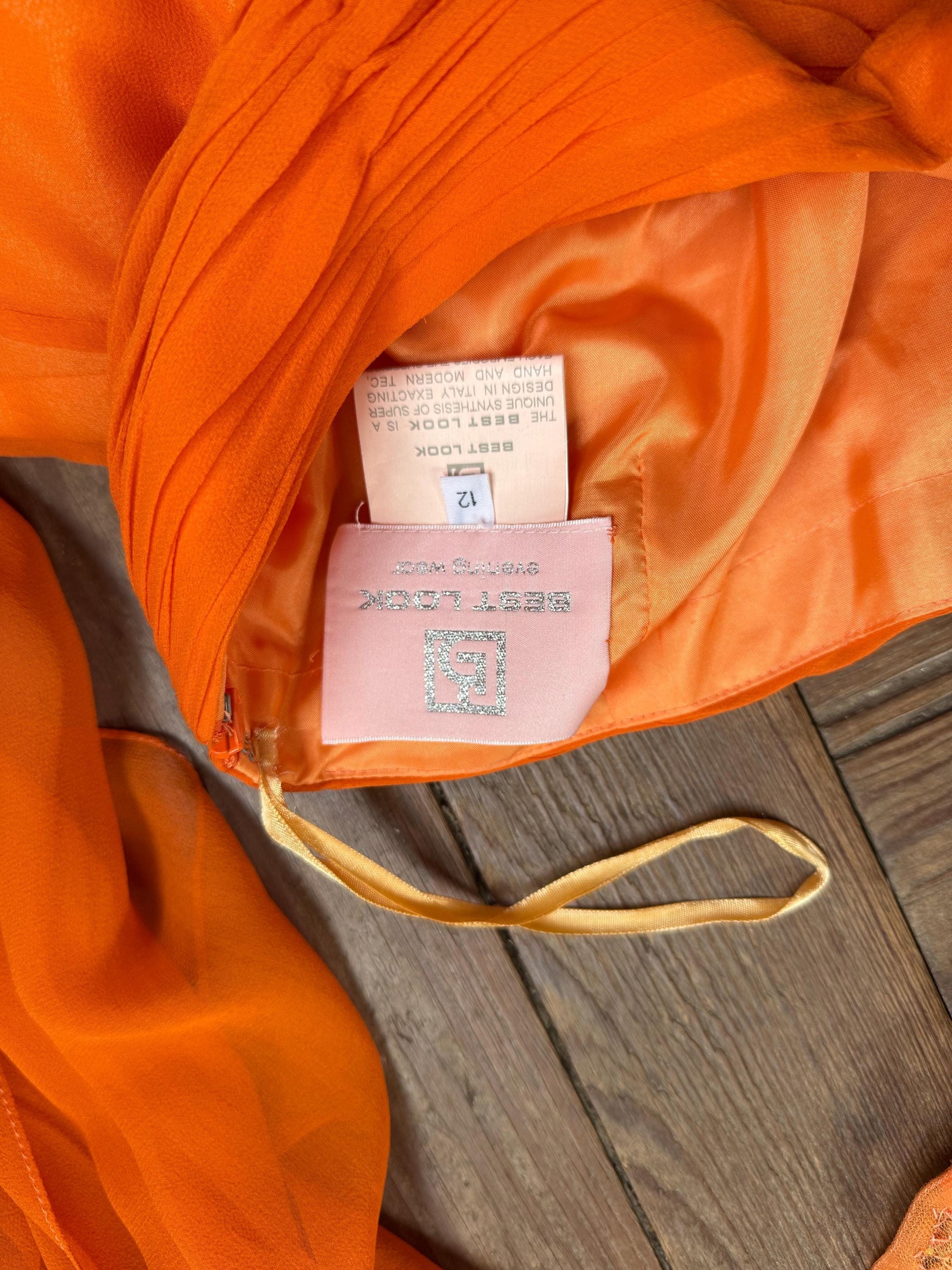 Italian Silk Vintage Evening Wear Set — additional view 7