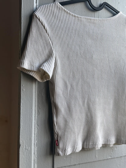 White Cotton Crop Top for Summer Festivals — additional view 7